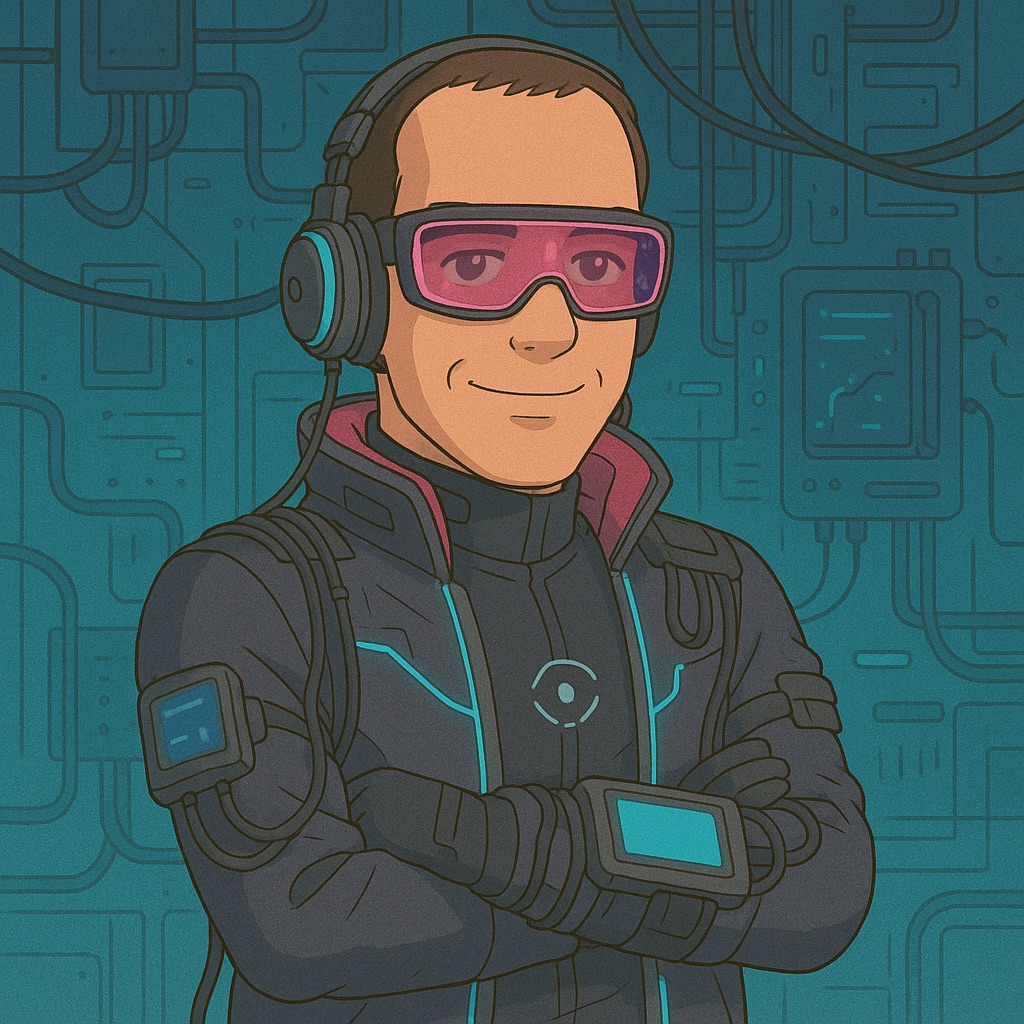 Me as a futuristic digital explorer